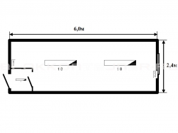 Блок-контейнер 6м жилой для строительных объектов в Ойсхаре