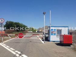 Контрольно-пропускной пункт (КПП) для строй объекта Аэропорт Южный в Ойсхаре